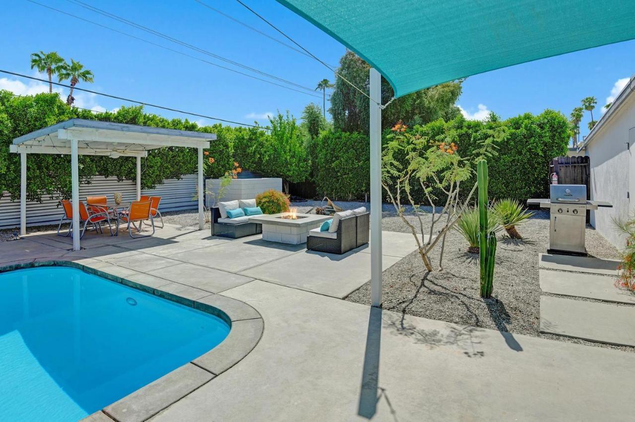 The Happy House Villa Palm Springs Bagian luar foto