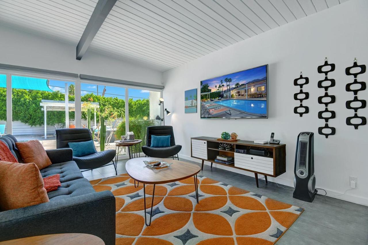 The Happy House Villa Palm Springs Bagian luar foto